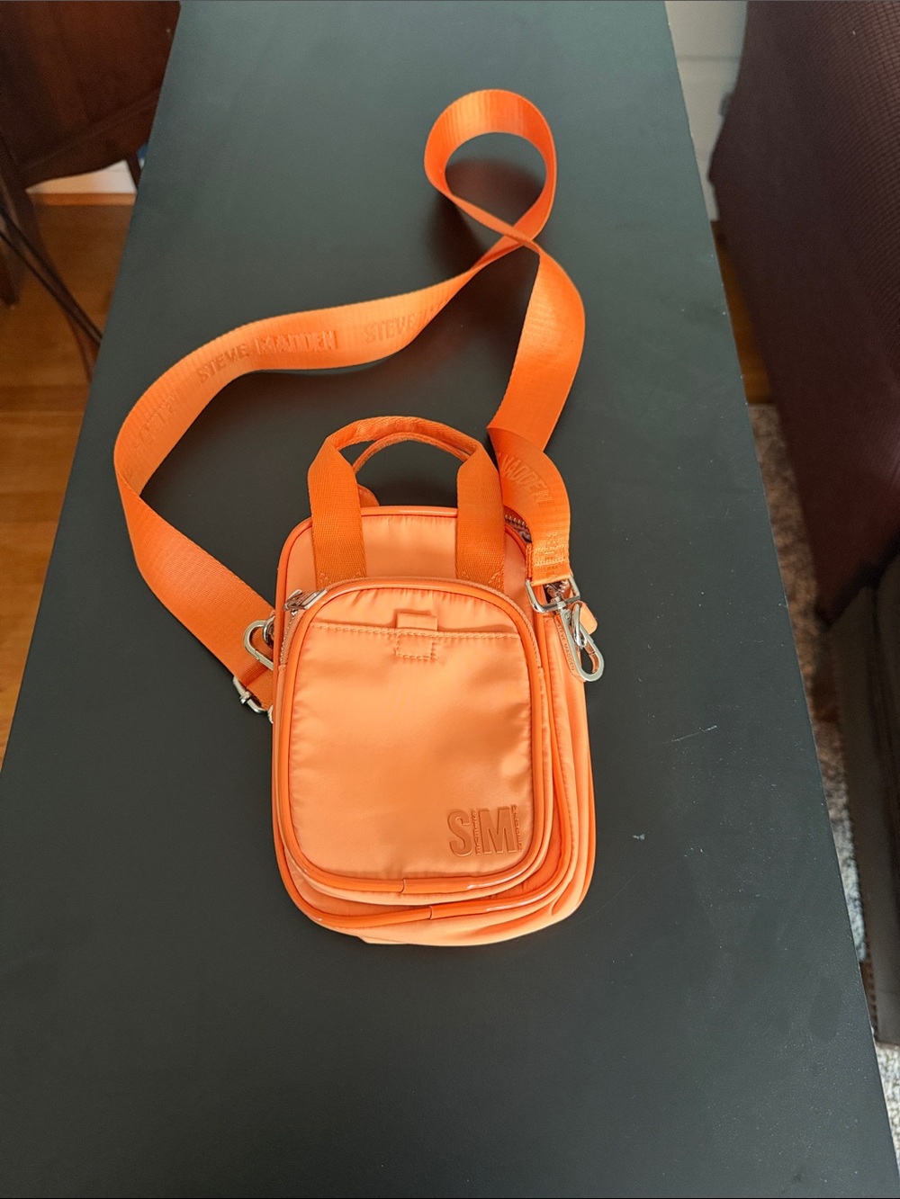 Steve Madden Orange Mini Crossbody Bag